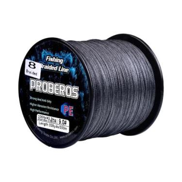 Imagem de Linha De Pesca Trançada PROBEROS De 300M Com 8 Fios, Linha Multifilame