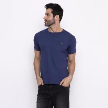 Imagem de Camiseta Industrie Básica Bordada Brasil Algodão Premium Masculina-Masculino