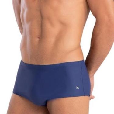 Imagem de Sunga Mash Slip Adulto Masculina com Cordão de Regulagem e Forrada Moda Praia FPS 50-Masculino