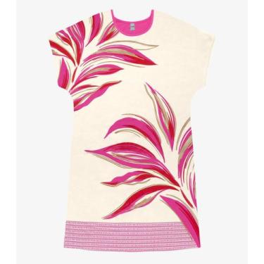 Imagem de Vestido Curto Rovitex Rosa, GG, Rosa