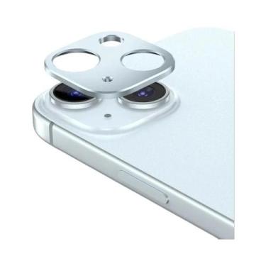 Imagem de Protetor De Lente De Câmera Traseira De Alumínio Para iPhone 15 pro Ma