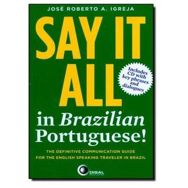 Imagem de Livro - Say it all in Brazilian portuguese!
