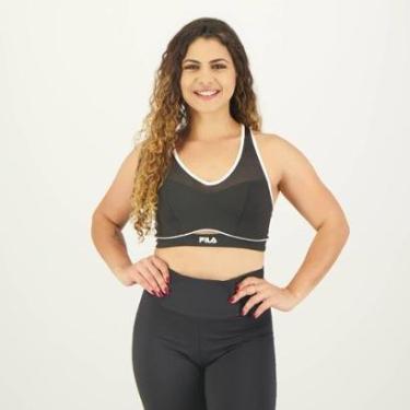 Imagem de Top Fila Keep Sports Feminino Preto-Feminino