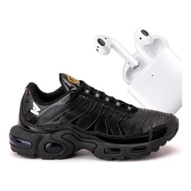 Imagem de Kit Tenis Masculino Esportivo Casual Street Fone Bluetooth I12 touch t