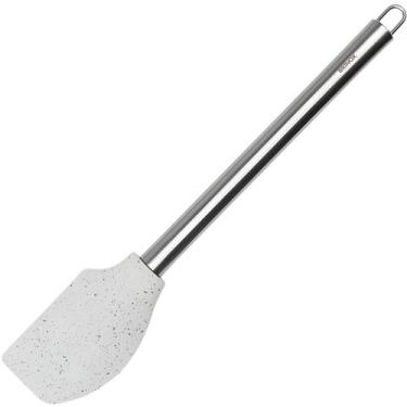 Imagem de Espátula Silicone Brinox Flex Vanila Não Arranha Panela 33cm