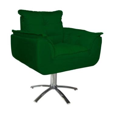 Imagem de Combo 2 Poltronas Para Escritório Com Base Giratória de Metal Opala Su