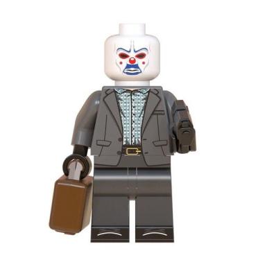 Imagem de Boneco super heroi vilão batman hq bloco de montar - BLOCOD E MONTAR, 