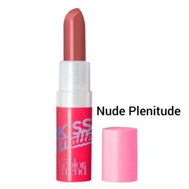 Imagem de Batom Kiss Matte Colortrend NUDE PLENITUDE - AVON