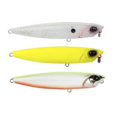 Imagem de Kit 3 Iscas Artificiais Pesca Superfície Marine Sports Pro Slider 90 9
