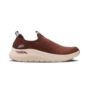 Imagem de Tênis Skechers Arch Fit 2.0 Feminino, Marrom, 34