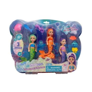 Imagem de Sophie Sixteen Bonecas com 3 escova de cabelo Presente Kit - lollypop
