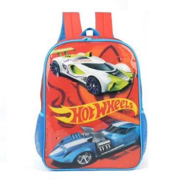 Imagem de Mochila de Costas Hot Wheels 38231 Luxcel Up4You, Laranja