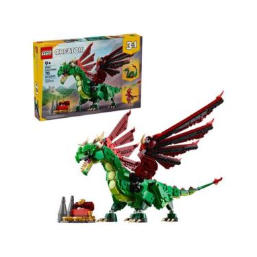 Imagem de Lego Creator 3 em 1 Dragão Medieval 31161  715 Peças