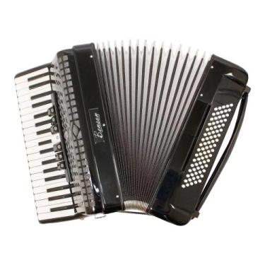 Imagem de Acordeon 80 Baixos 9 Registros Preto BAC80-7SBK - BENSON