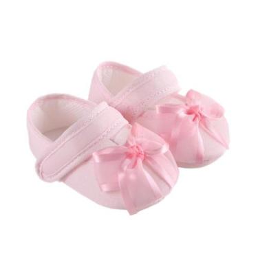 Imagem de Sapatilha Bebê Winston + 2 Pares De Meia 0142 Rosa, 15/16