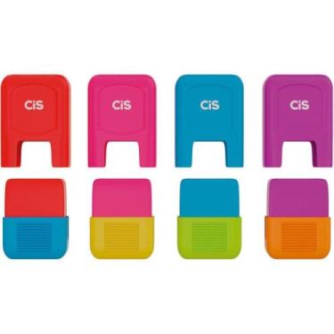 Imagem de Borracha Colorida CIS CLUB C/CASE Cores Sortidas DP.C/20 - Sertic
