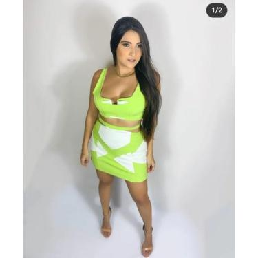 Imagem de Saia Karol + cropped angel - Mel store