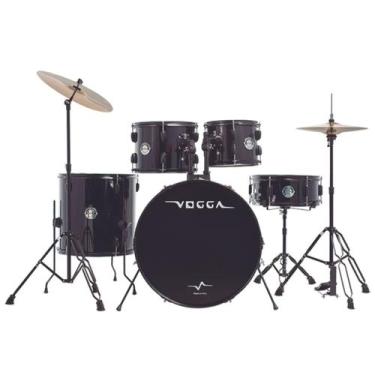 Imagem de Bateria Acustica Vogga Urban VPD122 Bumbo 22" Preta