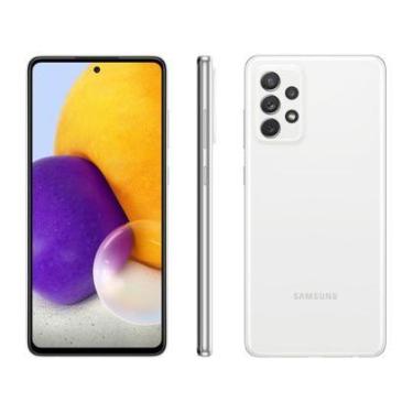 Imagem de Smartphone Samsung Galaxy A72 6,7'' 128gb 6gb Ram Branco, 128GB, Branc