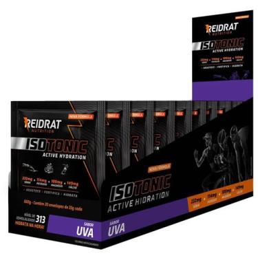 Imagem de Isotonic Active Hydration - 20 Sachês de 33g Uva - Reidrat