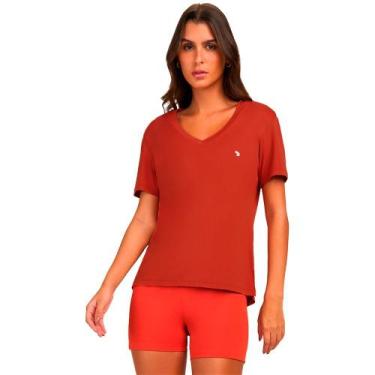 Imagem de Camiseta Alto Giro Eterna Feminina, Laranja, P
