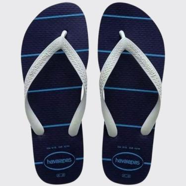 Imagem de Chinelo Masculino de Dedo Casual Havaianas Color Essential , Azul, 39