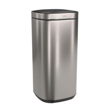 Imagem de Lixeira Sensor Deca Suprema Quadrada Inox 30 Litros - DECA METAIS