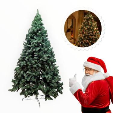 Imagem de Árvore de Natal 270cm Pinheiro Verde Grande Cheio 1750Galhos - MultiA