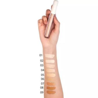 Imagem de Corretivo e Base Hidratante - DALLA - - DALLA MAKEUP, Cor 02