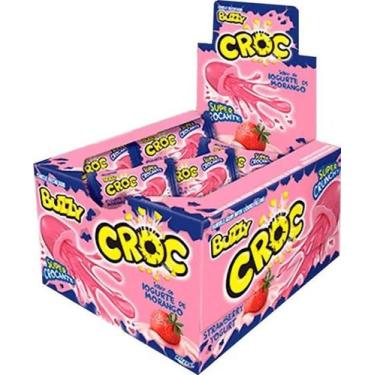 Imagem de Chicle croc c/40 sabor:iogurte - Buzzy, IOGURTE