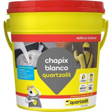 Imagem de Adesivo Pva Chapix 18L Branco para Argamassas com Melhor Aderência e T
