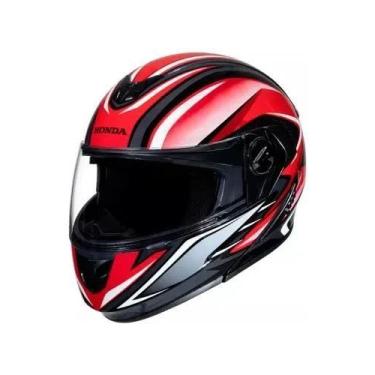 Imagem de Capacete Honda Genuíno HMS Twister SE Vermelho/Grafite Tamanho 58
