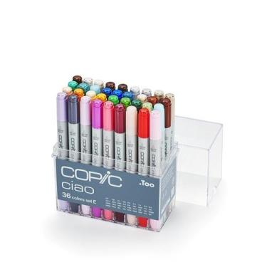 Imagem de Marcador Copic Ciao Estojo 36 Cores Set E