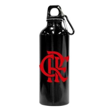 Imagem de Garrafa de Água em Alumínio 500ml Flamengo 765844 - Kit - Tendtudo