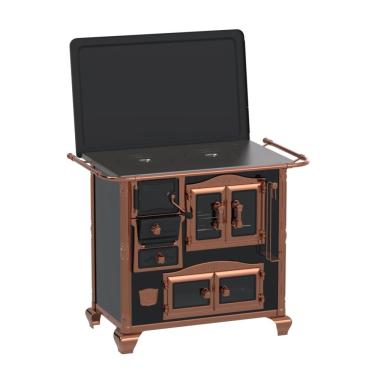Imagem de Fogao a Lenha Venax n 1 Princess Preto Rose Gold SD