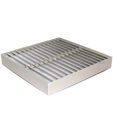 Imagem de Conjunto Grelha com Filtro Linha Std Proteção IP-54 Termoplástico Auto Extinguível Cinza Tasco 203CM