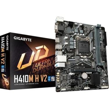 Imagem de Placa-mae Gigabyte H410m H V2 Lga1200 Micro Atx Hdmi Vga