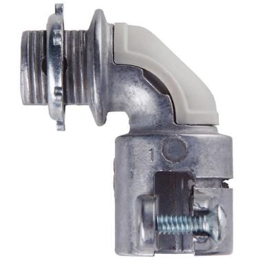 Imagem de Conexão para Condulete Conector Curvo com Rosca 3-4 Alta Resistência Mecânica e à Corrosão Alumínio Tramontina