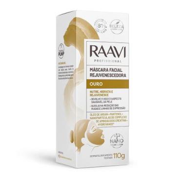 Imagem de Raavi Máscara Facial Rejuvenescedora Ouro 110g - Raavi Profissional