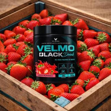 Imagem de Cha Black Blend Solúvel Sabor Morango 150g Sabor:Morango - Sem Marca, 