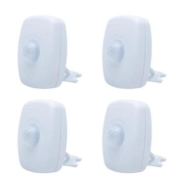 Imagem de Kit Sensor de Presença de Sobrepor (Parede/Teto) Lente 180º - QA21M - 