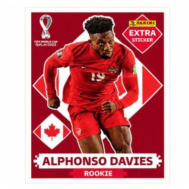 Imagem de Figurinha extra base copa do mundo fifa qatar 2022 alphonso davies (ca