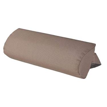 Imagem de Almofada de cabeça confortável e respirável Serablet, serve para a maioria das cadeiras e lounges, espuma confiável – café leve