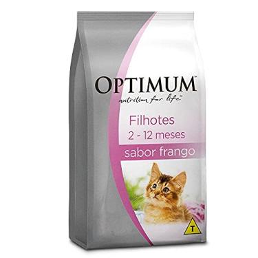 Imagem de Ração Optimum para Gatos Filhotes sabor Frango - 3kg