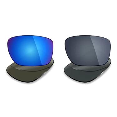 Imagem de Mryok 2 pares de lentes polarizadas de substituição para óculos de sol Oakley Turbine – opções