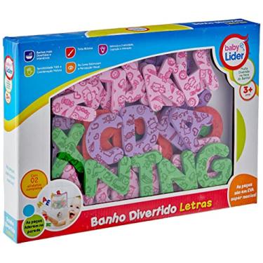 Imagem de Banho Divertido - Letras, Lider Brinquedos