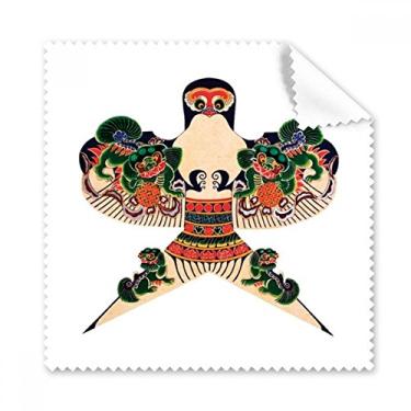 Imagem de Pano de limpeza de pipa tradicional chinesa com estampa de cultura chinesa, 5 peças