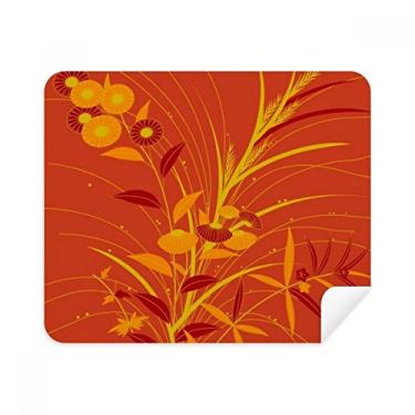 Imagem de Pintura Cultura Japonesa Pano de Limpeza Dourado Limpador de Tela 2 Peças Tecido de Camurça