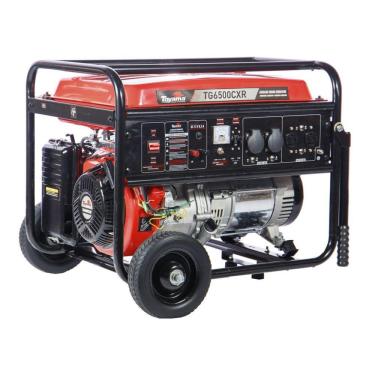 Imagem de Gerador à Gasolina TG6500CXR Monofásico 115/230v 60hz 6kw Partida Manual com Rodas Toyama