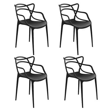 Imagem de Kit 04 Cadeiras Allegra Sala de Jantar Masters Ana Maria